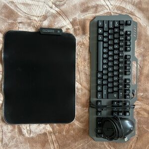 GAMERGO Black Keyboard and Mouse Set
